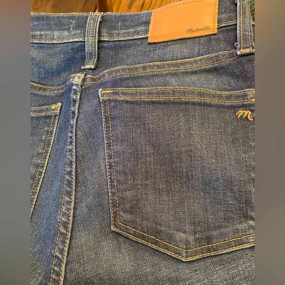 Size 25 Madewell Distressed Jeans